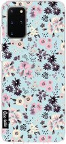 Casetastic Samsung Galaxy S20 Plus 4G/5G Hoesje - Softcover Hoesje met Design - Flowers Pastel Print