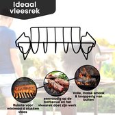 Barbecuegereedschapset/ vlees en spareribrack Kip Rack Kalkoen Rack Braadslede Ovenschaal