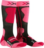 X-socks Skisokken Meisjes Polyamide Antraciet/roze Mt 35-38