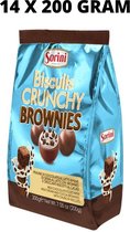 Sorini Chocolade Biscuit Brownie 14 x 200 Gram