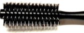 Rojafit Echt Haren Haarborstel versterkt met nylonfiber pennen- Föhnborstel - Hout - 24 cm Ø 5,5 cm. - Zwart