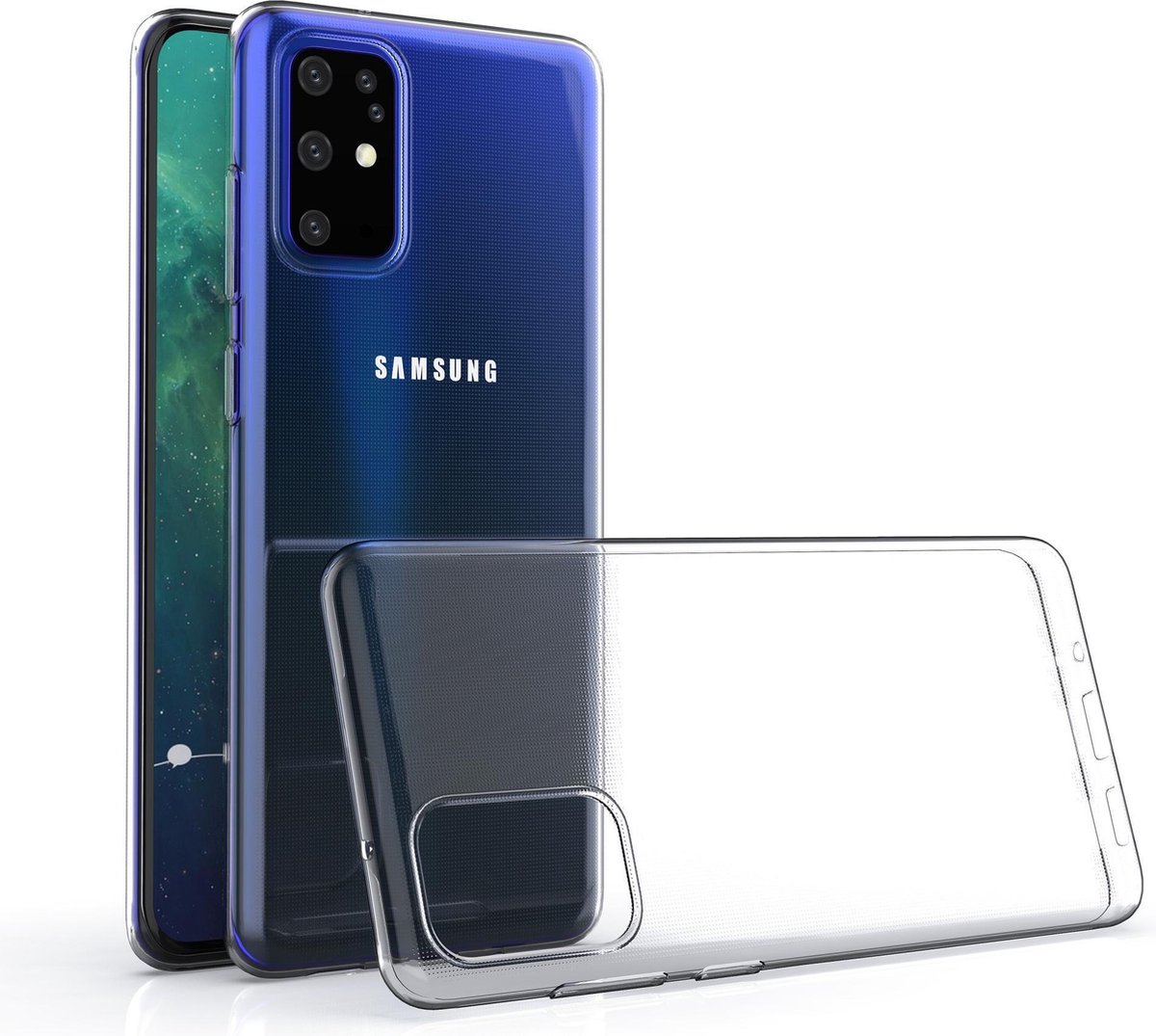 Samsung Galaxy S20 Plus Transparant Backcover hoesje - silicone