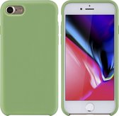 Apple iPhone 7-8 Licht groen Backcover hoesje - silicone