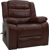 Elektrische Massage Fauteuil (Incl LW anti kras viltjes) - Loungestoel - Lounge stoel - Relax stoel - Chill stoel - Lounge Bankje - Lounge Fauteil