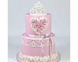 FMM Tiara Cutter Set/2 | Prinsessen Kroon | Taart & Cupcake Topper