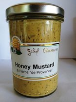 Franse honing mosterd met Provençaalse kruiden mosterd saus