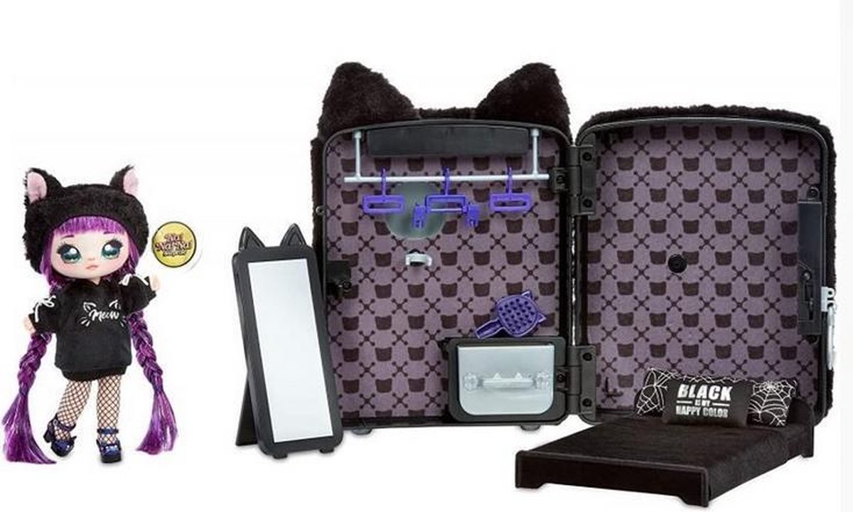 Na! Na! Na! Surprise 3-in-1 Backpack Bedroom Playset Tuesday Meow - Serie 1