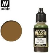 Vallejo 73200 Game Color Wash - Sepia - Acryl - 18ml Verf flesje