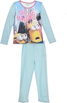 Minions - 2-delige Pyjama-set - Model "Minions in Las Vegas" - Blauw - 98 cm - 3 jaar