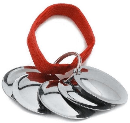 draaipunt Schouderophalend Voorstellen Trixie Hondentrainingsdisc 4,5 Cm Chroom Zilver/rood | bol.com