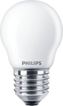 Philips LED classic E27 bol - Lichtbron - Cool wit - 60W - Niet dimbaar