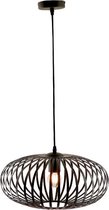 Olucia Lieve - Hanglamp - Zwart - E27