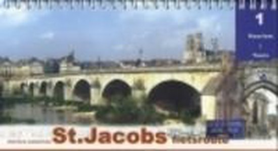 Cover van het boek 'St. Jacobs fietsroute / 1 Haarlem - Tours'