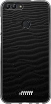 Huawei P Smart (2018) Hoesje Transparant TPU Case - Black Beach #ffffff