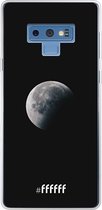 Samsung Galaxy Note 9 Hoesje Transparant TPU Case - Moon Night #ffffff