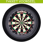 Dartbord Verlichting Voordeelpakket Basic + Blade 5 + Dartbordverlichting Basic(Zwart)
