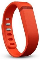 TPU armband voor Fitbit Flex Licht rood / Maat L
