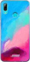 Huawei P Smart (2019) Hoesje Transparant TPU Case - Abstract Hues #ffffff