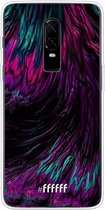 OnePlus 6 Hoesje Transparant TPU Case - Roots of Colour #ffffff