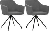 Eetkamerstoelen 2 stuks (Incl LW anti kras viltjes) - Eetkamer stoelen - Extra stoelen voor huiskamer - Dineerstoelen - Tafelstoelen