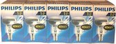 5x Philips gloeilamp reflector 40W E14 diam50