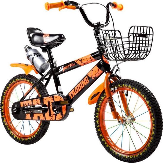 Vélo enfant Taoding Bmx Cross - Avec bouteille et panier - Roues 20 pouces  | bol.com