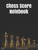 Chess Score Notebook: Chess Records Book - Chess Notation Book - Chess Games Scorebook - Chess Match Log Book - Chess Score Sheets - 110 Gam