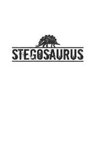 Stegosaurus: Tagebuch, Notizbuch, Notizheft - Geschenk-Idee f�r Dinosaurier Fans - Blank - A5 - 120 Seiten