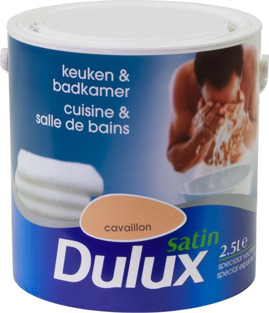 Dulux Keuken & Badkamer Verf - Satin - Cavaillon - 2.5L