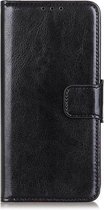 Samsung Galaxy Note 20 hoesje - Wallet bookcase - Zwart - GSM Hoesje - Telefoonhoesje Geschikt Voor: Samsung Galaxy Note 20