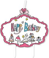 Jill Kaarsje Happy Birthday Diy