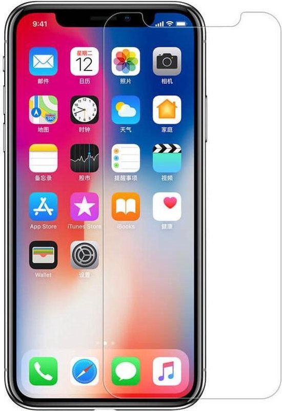 Protecteur d'Écran en Tempered Glass Nillkin Apple iPhone X / Xs - 9H Nano