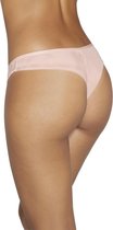 Tanga slip Ysabelle Mora | glamour | Rose | M