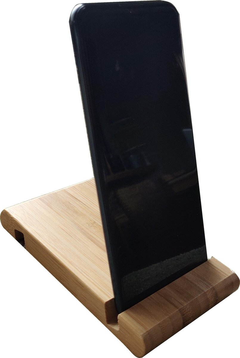Mobiel / tablet standaard gepersonaliseerd aan 2 zijden