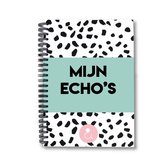 Echo - baby - Zwanger - Zwangerschap - echo boekje - genderneutraal echtboekje - mint echtboekje