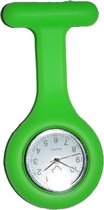 Unisex - Verpleeg horloge - Verpleegsterhorloge - Zusterhorloge - Siliconen - Groen