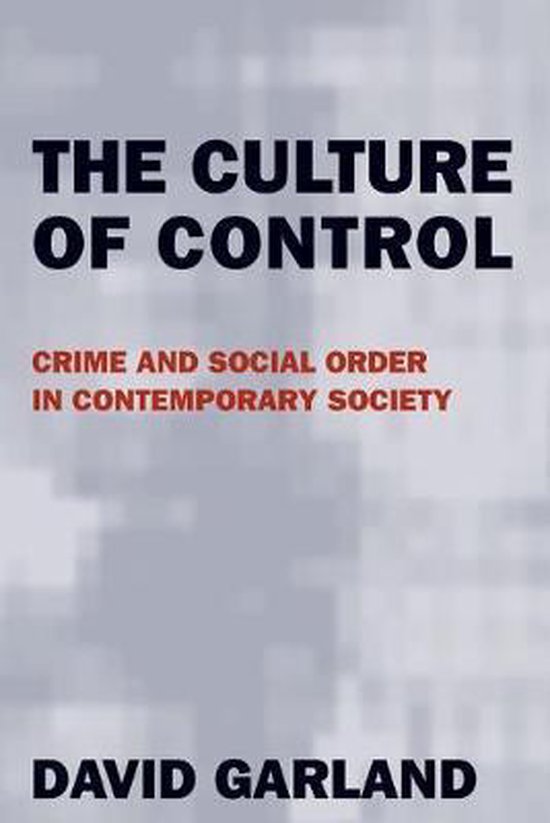The Culture of Control - cover