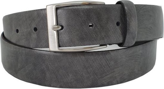 Fana Belts Heren Riem Nette Riem Grijs Gevlamd - 3,5 cm Breed - Made in  Italy Heren... | bol.com