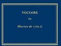 Œuvres complètes de Voltaire (Complete Works of Voltaire)- Œuvres complètes de Voltaire (Complete Works of Voltaire) 69