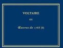 Œuvres complètes de Voltaire (Complete Works of Voltaire)- Œuvres complètes de Voltaire (Complete Works of Voltaire) 66