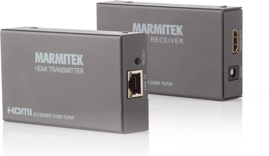 Marmitek MegaView 90 HDMI extender | over 1 CAT 5e/6 kabel of netwerk (IP/LAN) | Full HD | 100-120m |