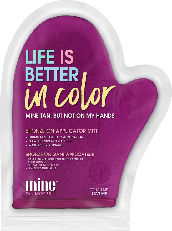 MineTan Bronze On Applicator Mitt Velvet - Better in Color - Gant de  bronzage | bol