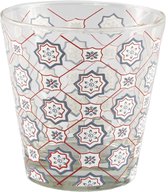 Amadeus Waterglas - Drinkglas - 6 stuks - Rood - Wit - Grijs - 200 ml