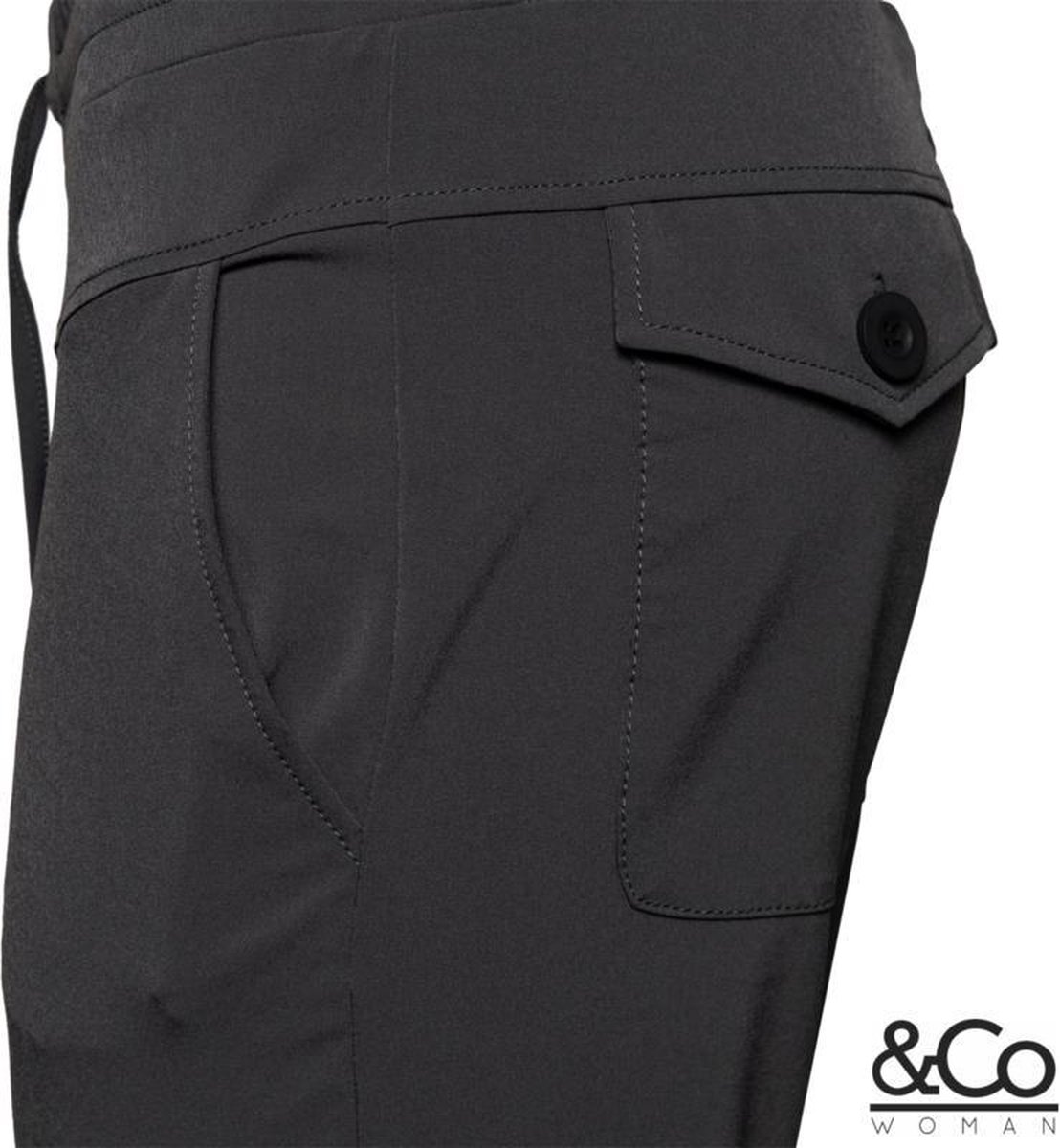&CO Woman Penny Pants (off black) | bol.com