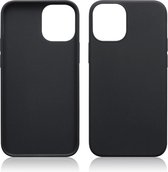 Apple iPhone 12 Mini hoesje - MobyDefend TPU Gelcase - Mat Zwart - GSM Hoesje - Telefoonhoesje Geschikt Voor Apple iPhone 12 Mini