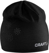 Craft Perforated Hat - Black - Maat S/M