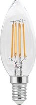 TWILIGHT LED FILAMENT LAMP DIMBAAR C35 -  E14 230V 4W 2700K warm wit - 25 000 branduren en 5 jaar garantie