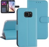 Samsung hoesje voor Galaxy S7 - LichtBlauw - Book Case - Kaarthouder (G930F)