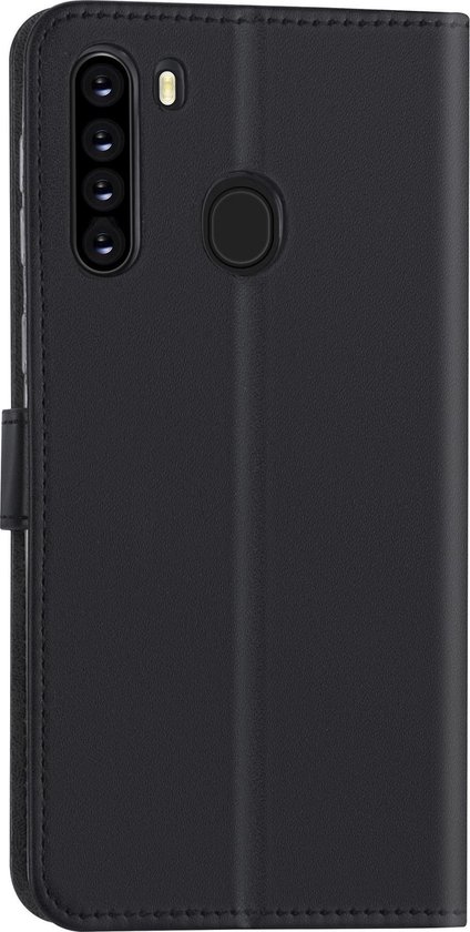 Coque Book Type Noire pour Samsung Galaxy A21 - Porte-cartes (A205F)