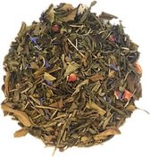 Madame Chai - Koray's love BIO - witte en groene thee mix - vruchten mix met groene en witte thee - lekkere thee- biologische losse thee